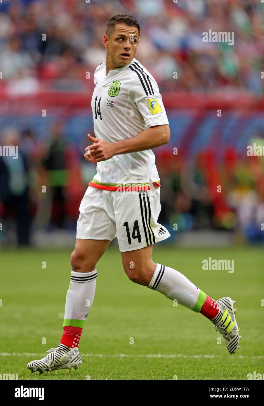 Mexico's Javier Hernandez Stock Photo - Alamy