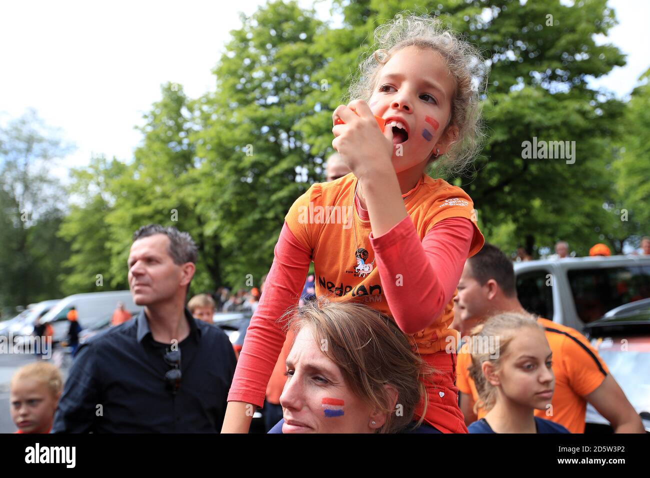 Netherlands fans bus hi-res stock photography and images - Alamy