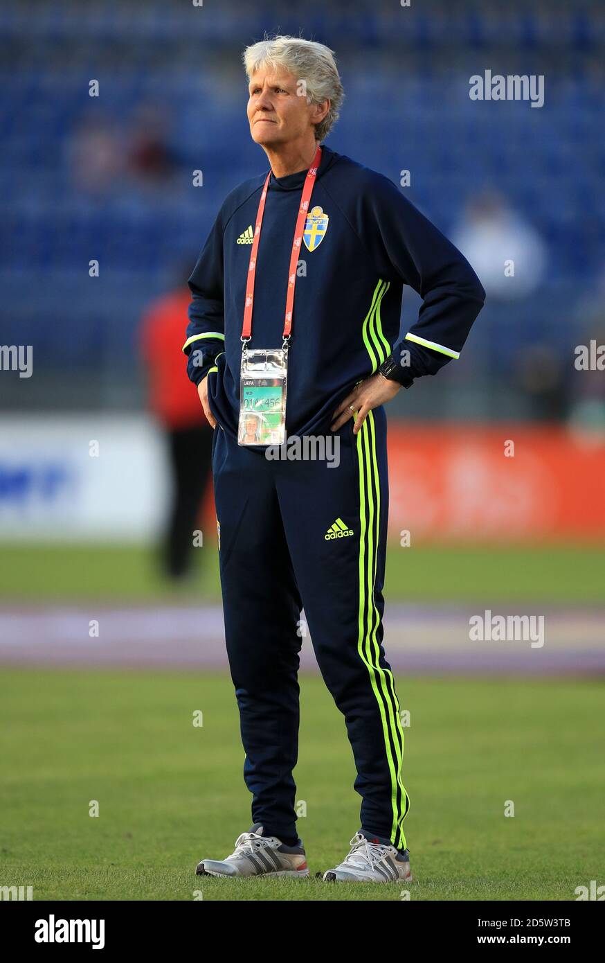 Sweden coach Pia Sundhage Stock Photo - Alamy