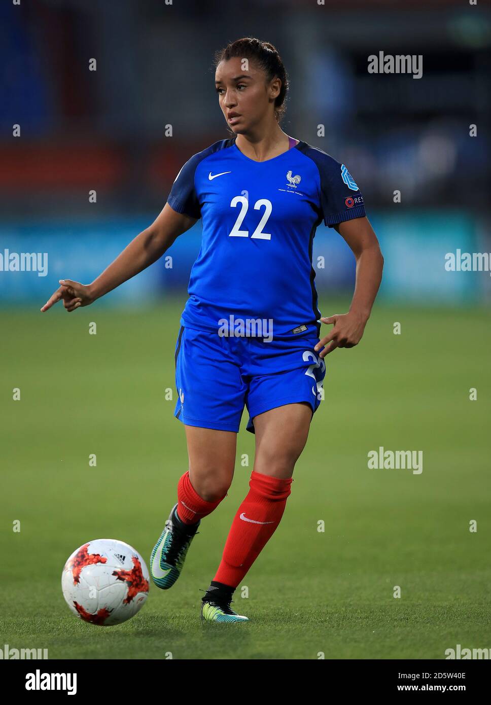 France's Sakina Karchaoui in action during the match Stock Photo - Alamy