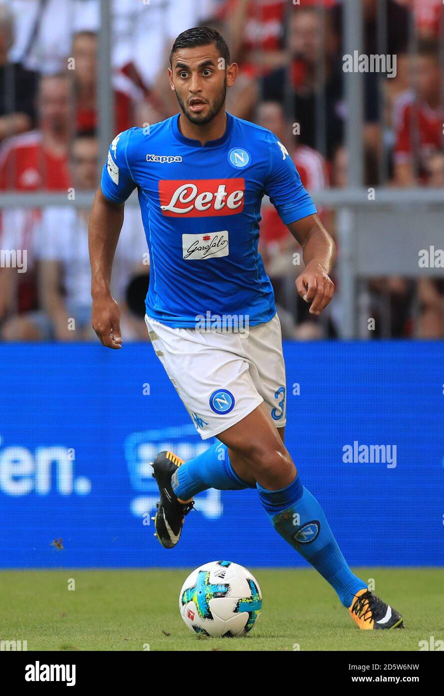 Napoli's Faouzi Ghoulam Stock Photo