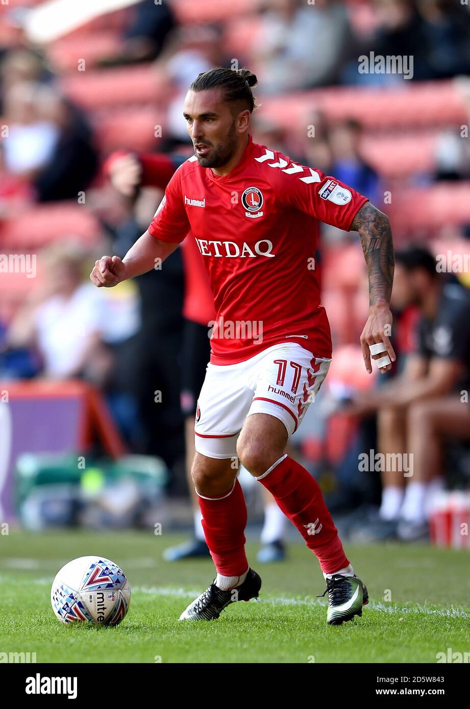 Charlton Athletic's Ricky Holmes Stock Photo Alamy