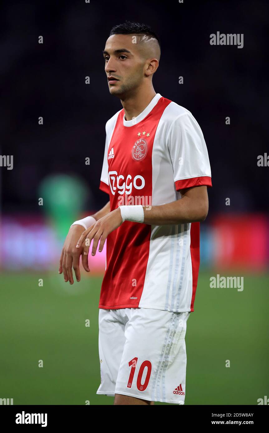 Hakim Ziyech, Ajax Stock Photo - Alamy