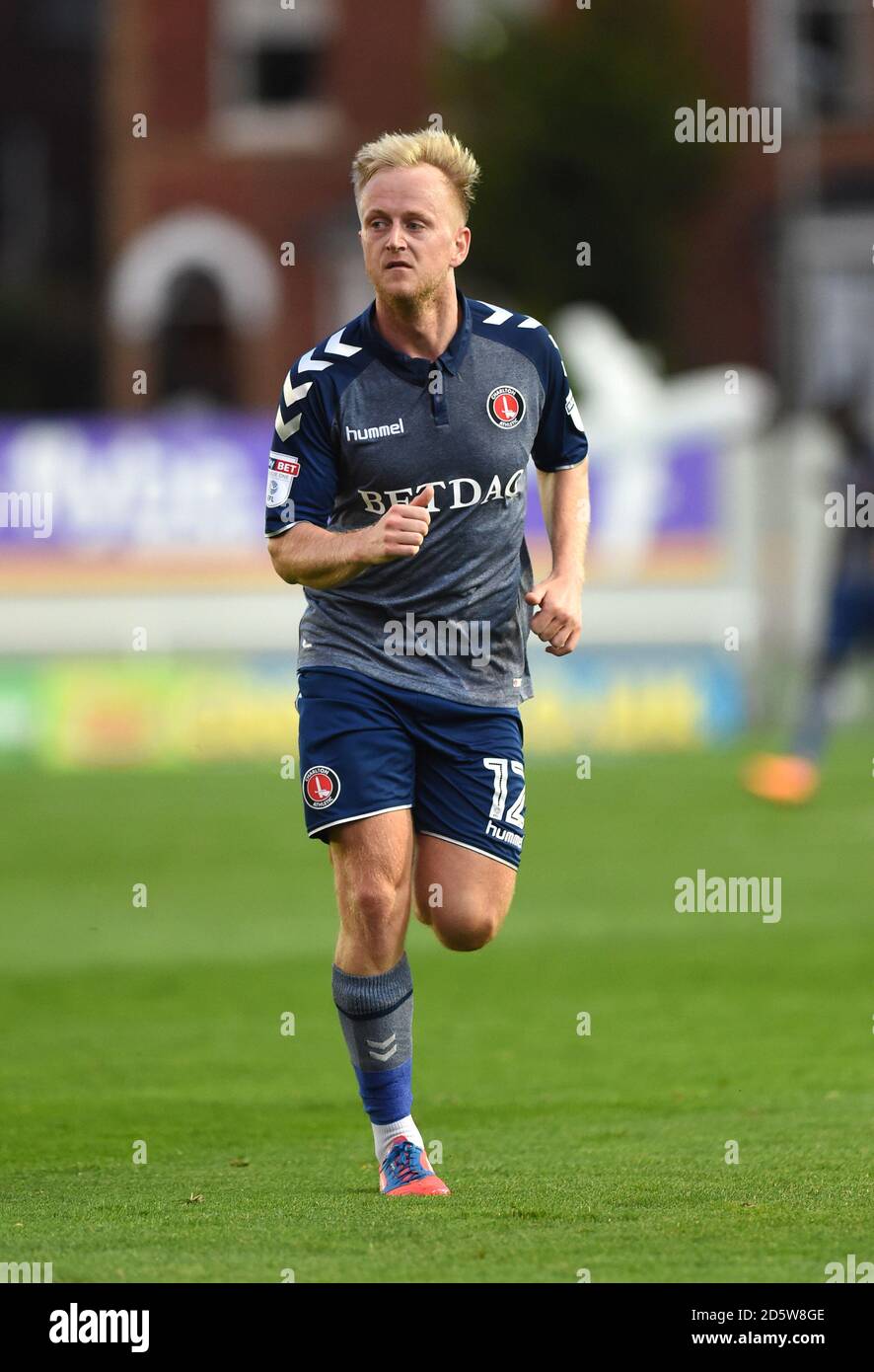Charlton Athletic's Ben Reeves Stock Photo - Alamy