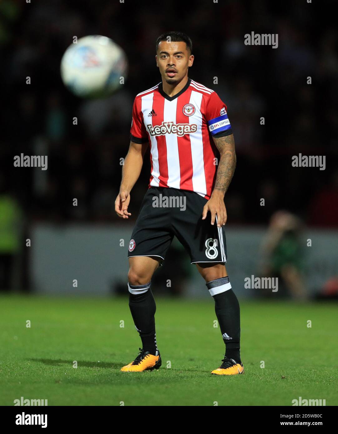Brentford's Nico Yennaris Stock Photo Alamy