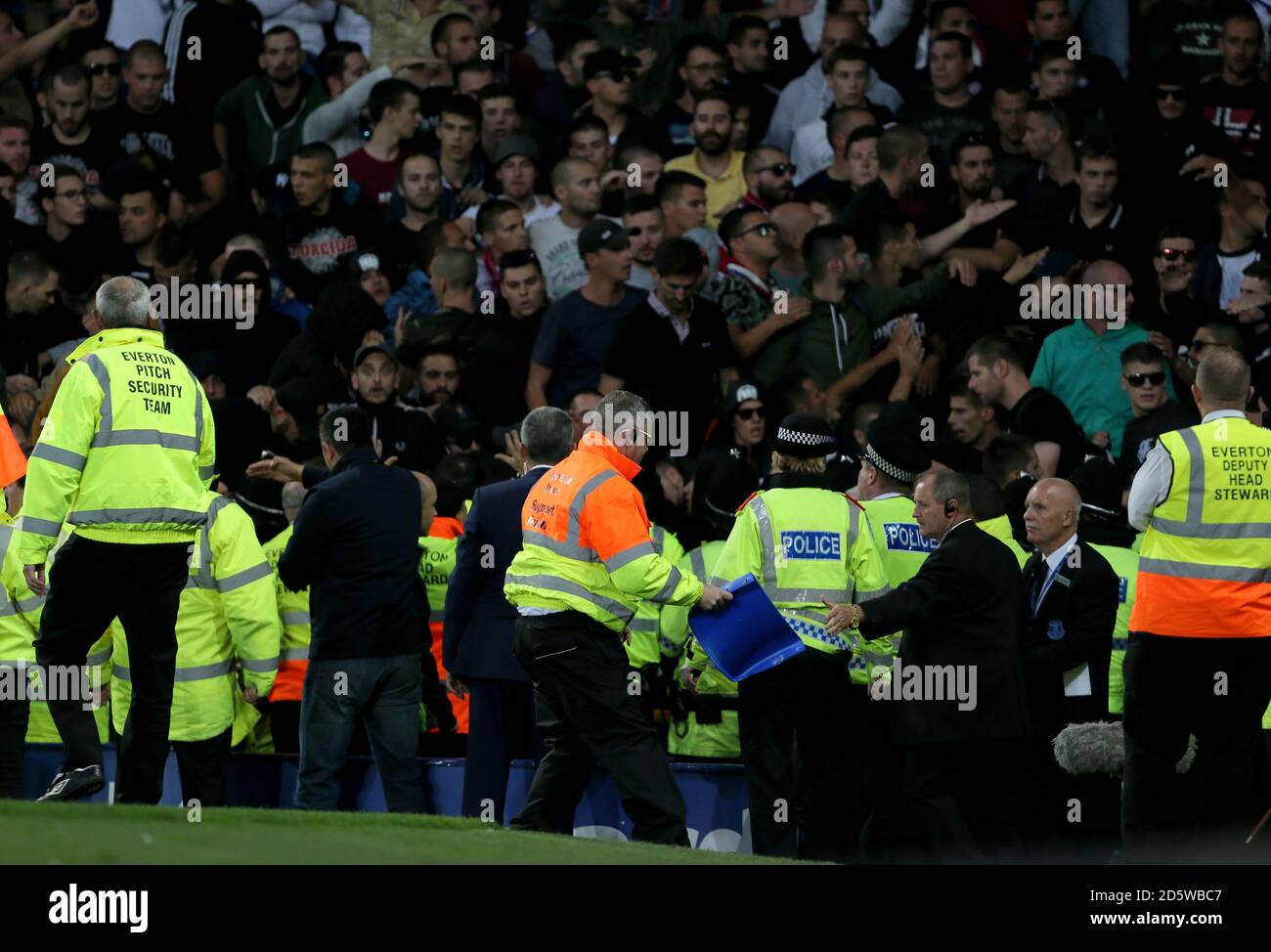 Hajduk Split fans ..UEFA Europa League Qualifying..Stoke City v