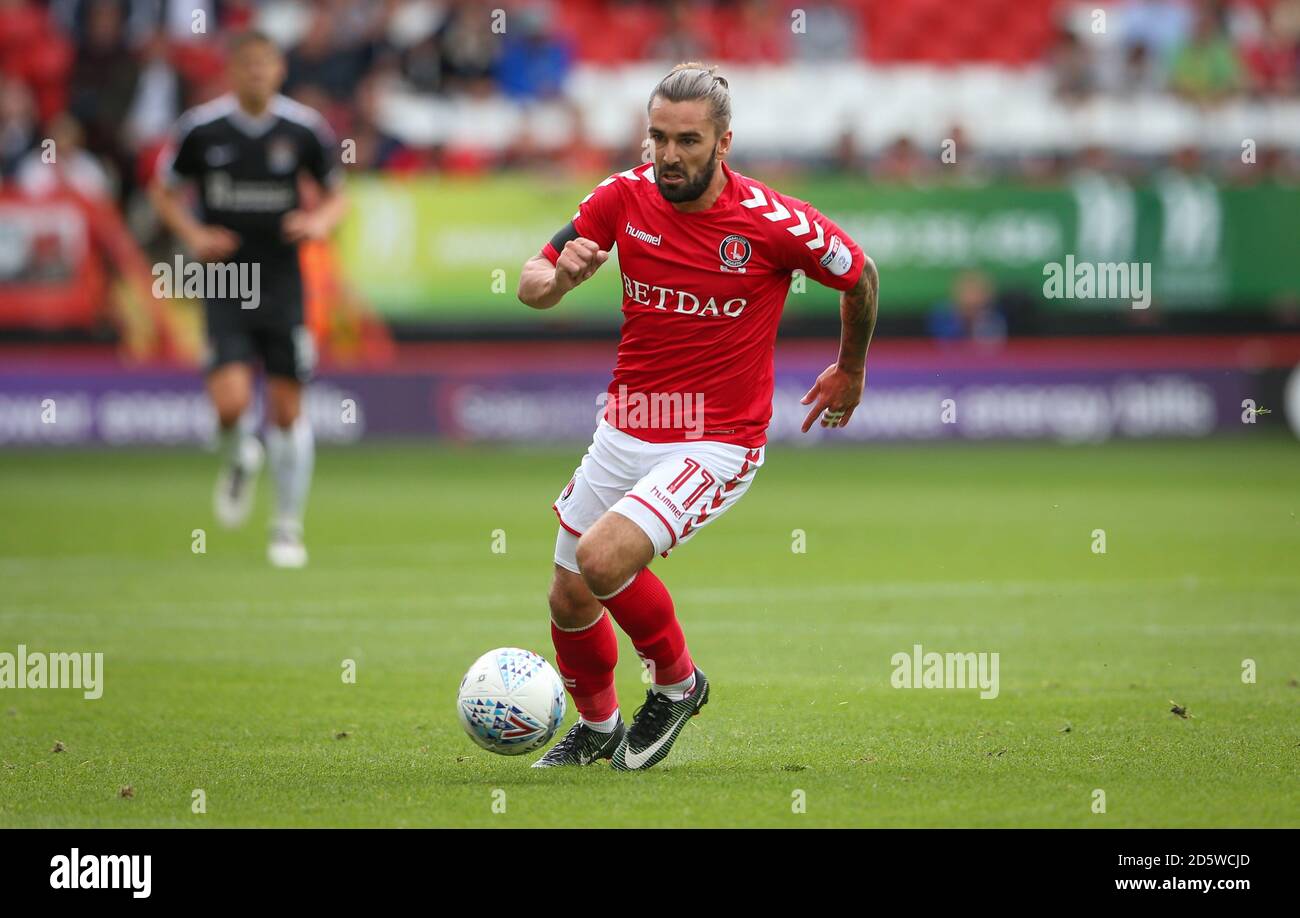 Charlton Athletic's Ricky Holmes Stock Photo Alamy