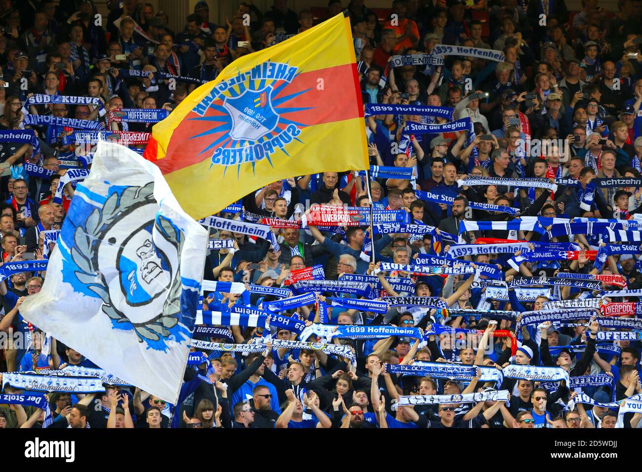 Hoffenheim fans hi-res stock photography and images - Alamy
