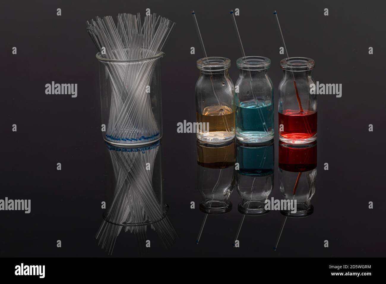 Thin layer chromatography equipments include jar, silica gel, capillary and compounds. TLC