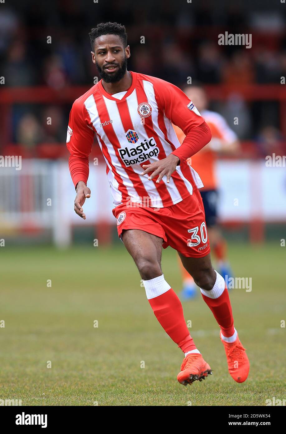 Janoi Donacien, Accrington Stanley Stock Photo