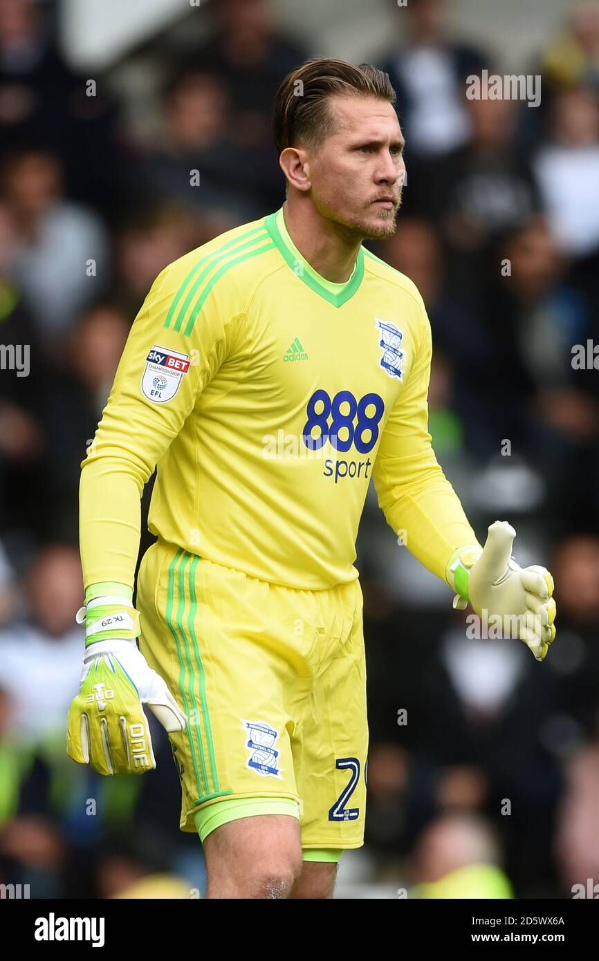 Tomasz Kuszczak, Birmingham City goalkeeper Stock Photo