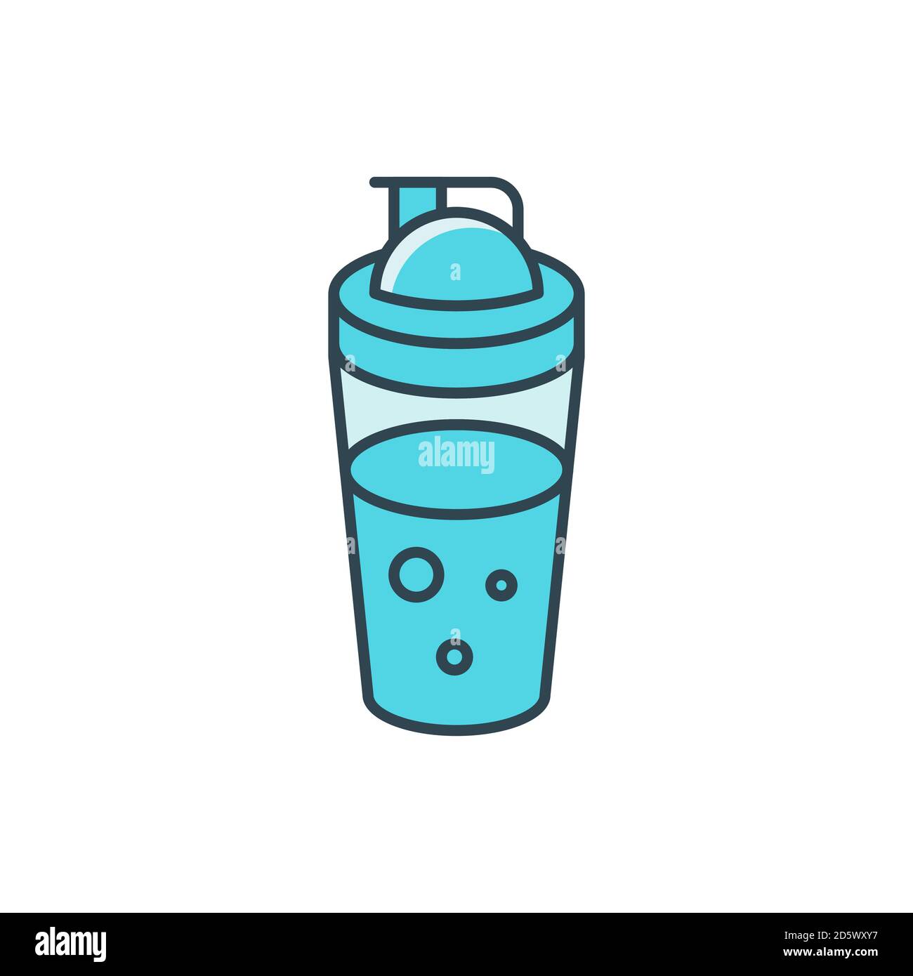 Transparent Shaker Bottle With Blender Ball Mockup - Free Download Images  High Quality PNG, JPG