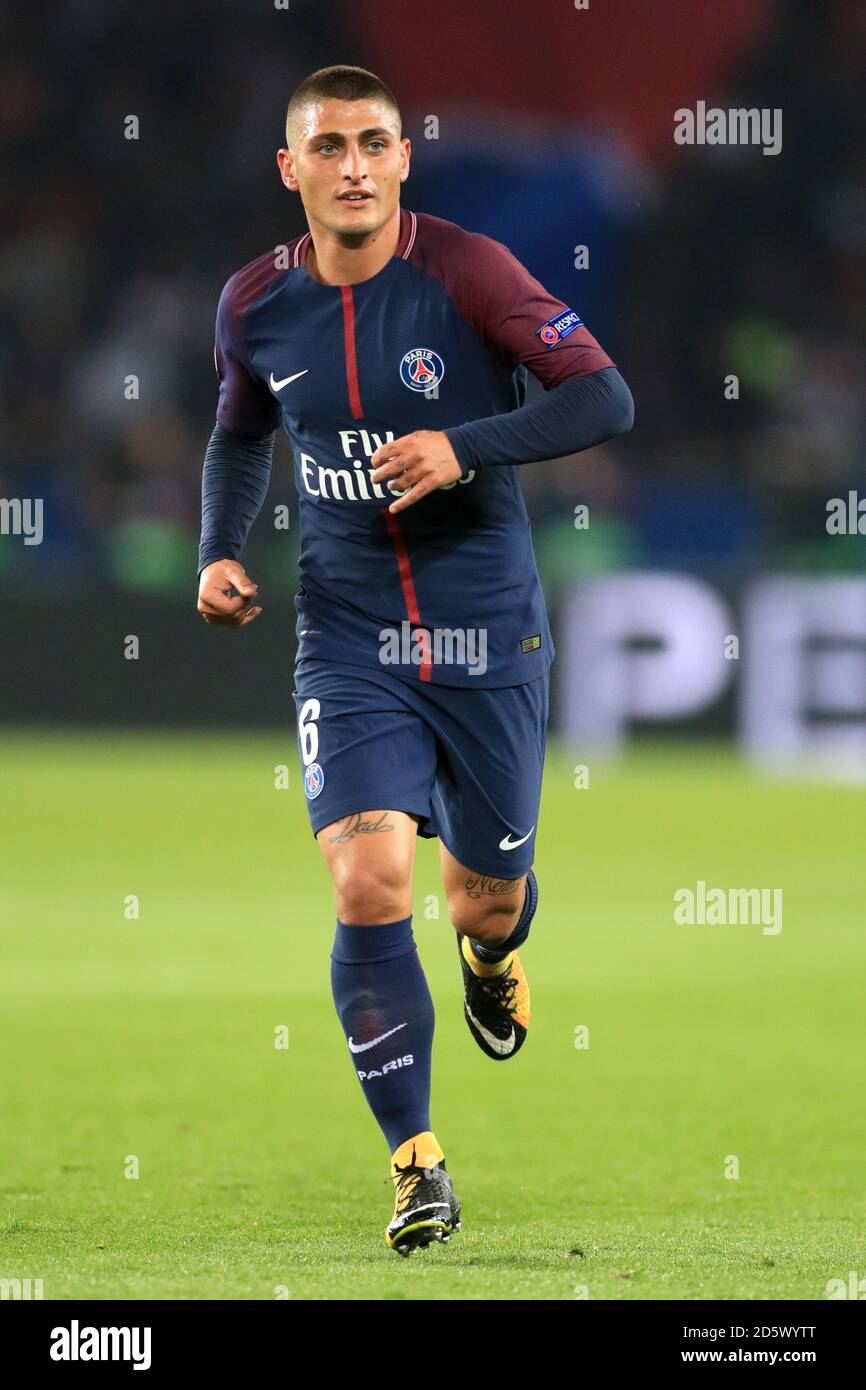 Paris Saint-Germain Marco Verratti Stock Photo - Alamy
