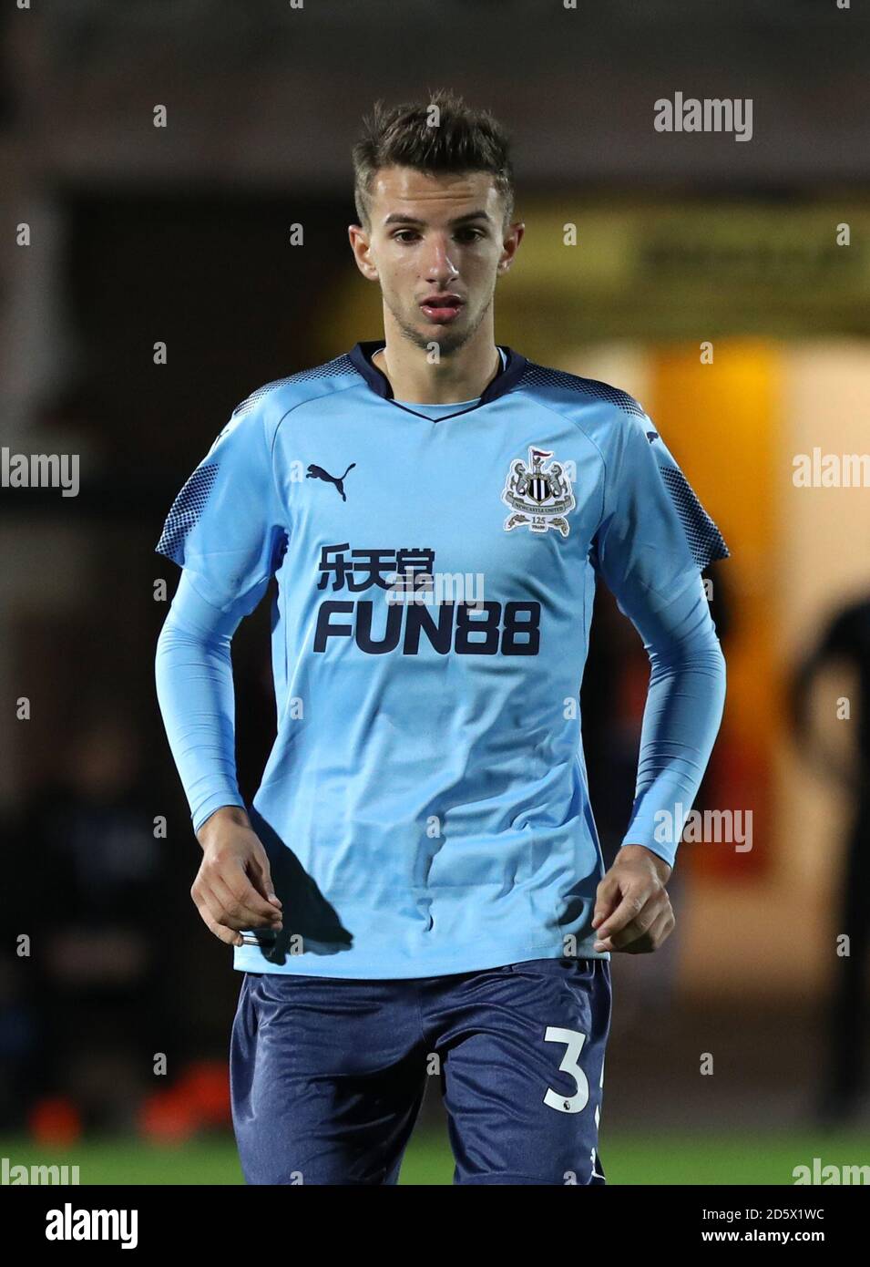 Daniel Barlaser, Newcastle United Stock Photo Alamy