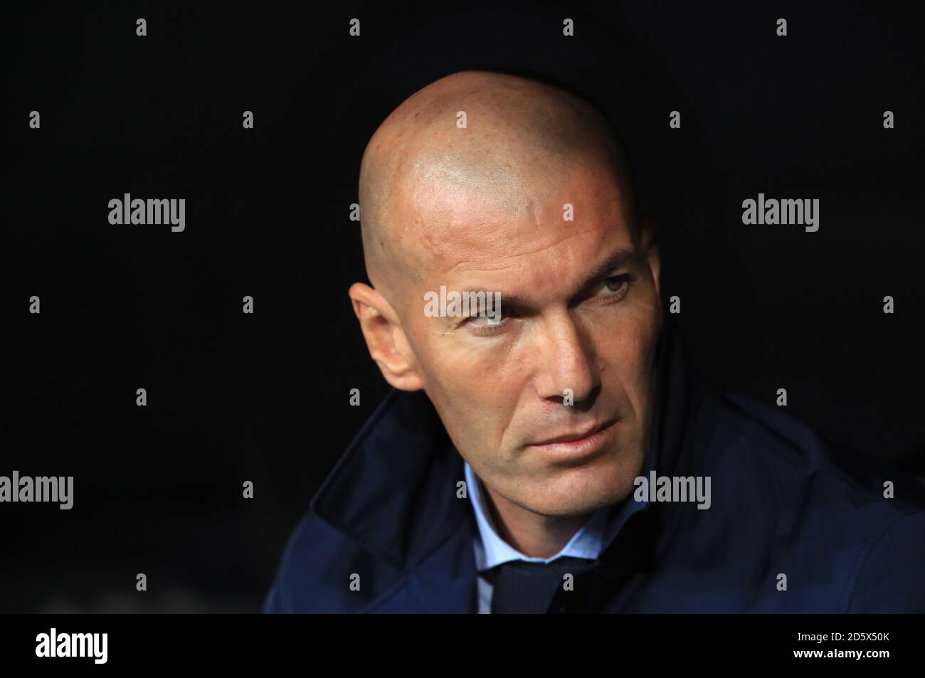 Real Madrid manager Zinedine Zidane Stock Photo - Alamy