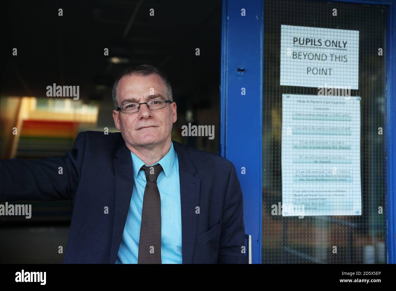 Chris Donnelly, principal of St. John the Baptist Primary school in