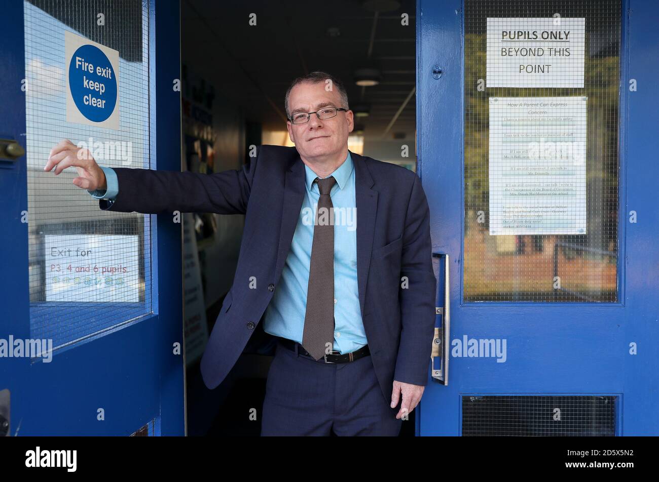 Chris Donnelly, principal of St. John the Baptist Primary school in