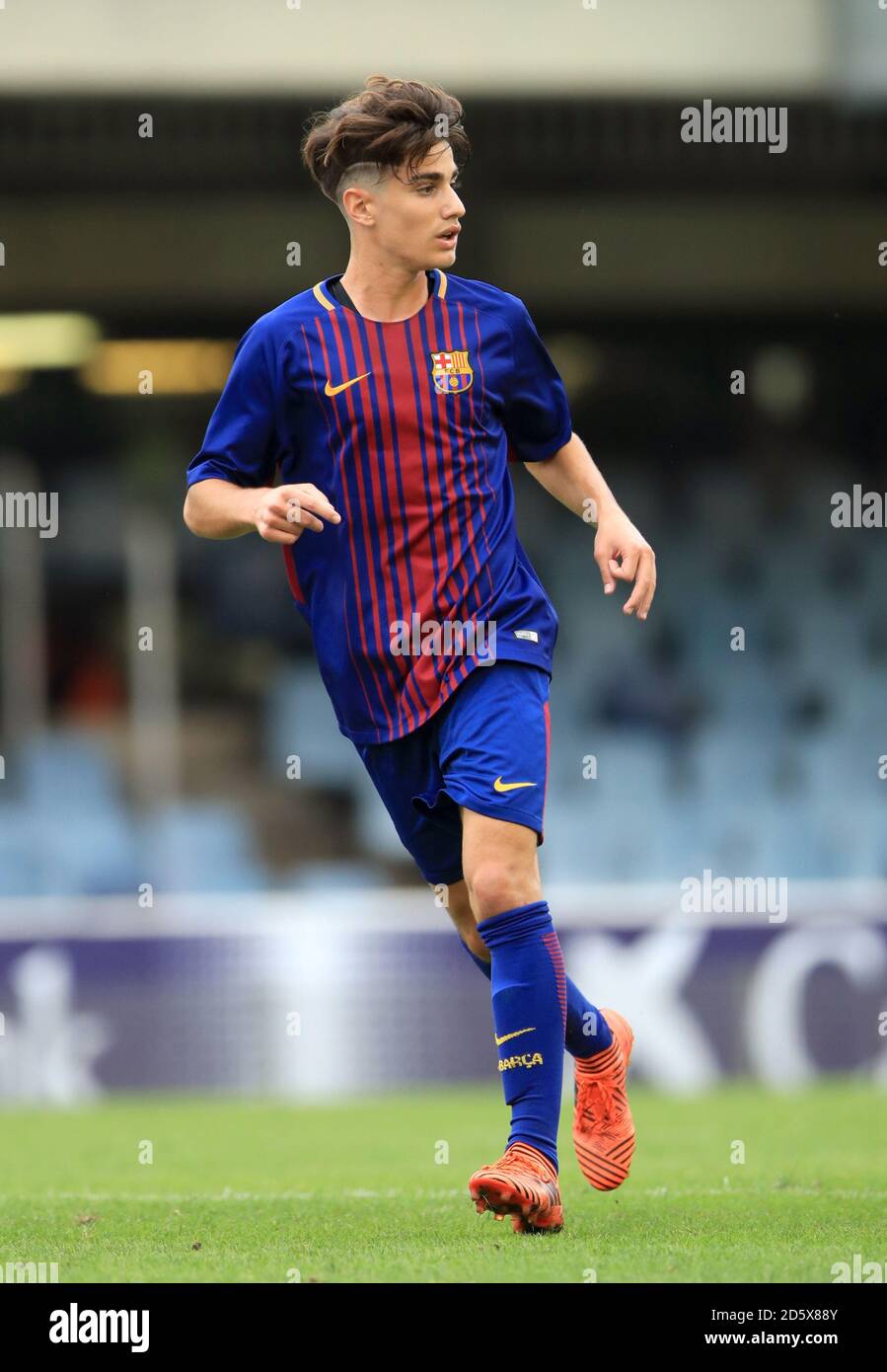 Barcelona's Alex Collado Stock Photo - Alamy