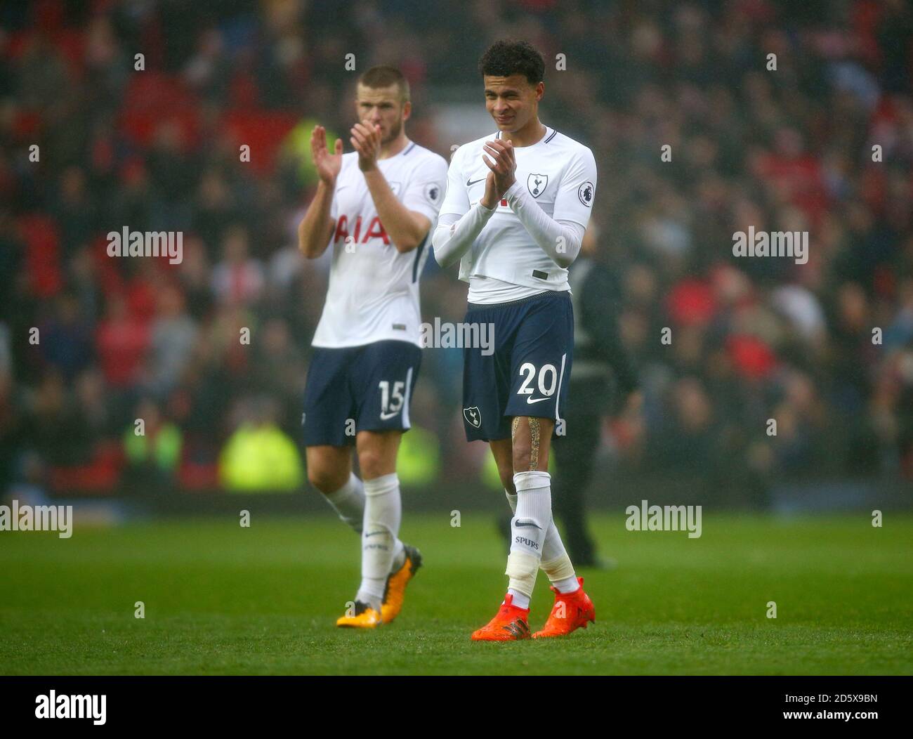 Tottenham Hotspur's Eric Dier (left) and Tottenham Hotspur's Dele Alli