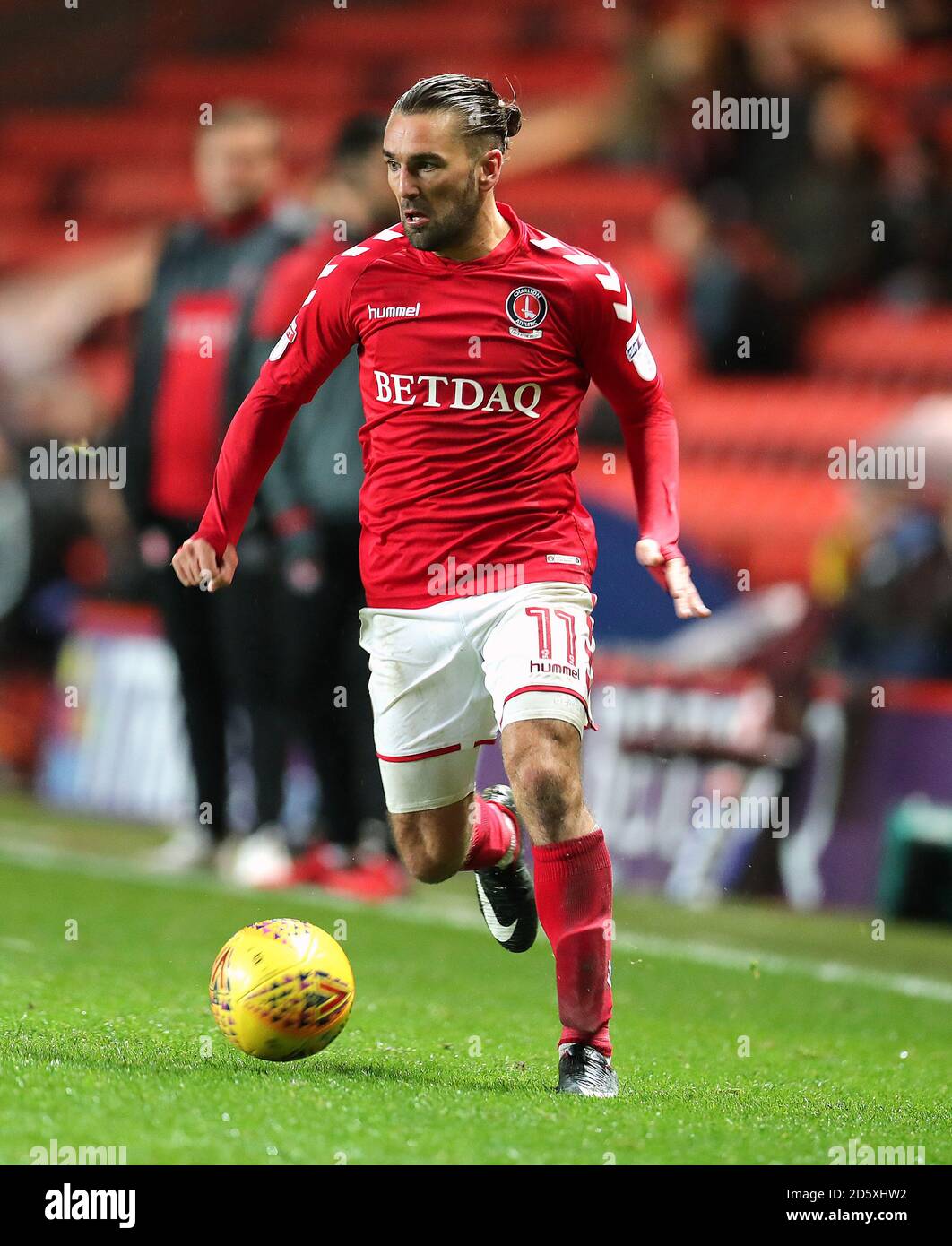 Ricky Holmes, Charlton Athletic Stock Photo Alamy