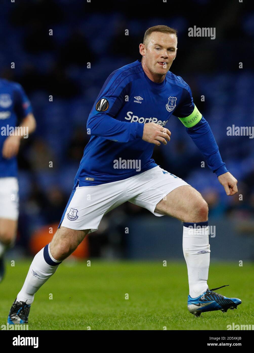 Everton's Wayne Rooney Stock Photo - Alamy