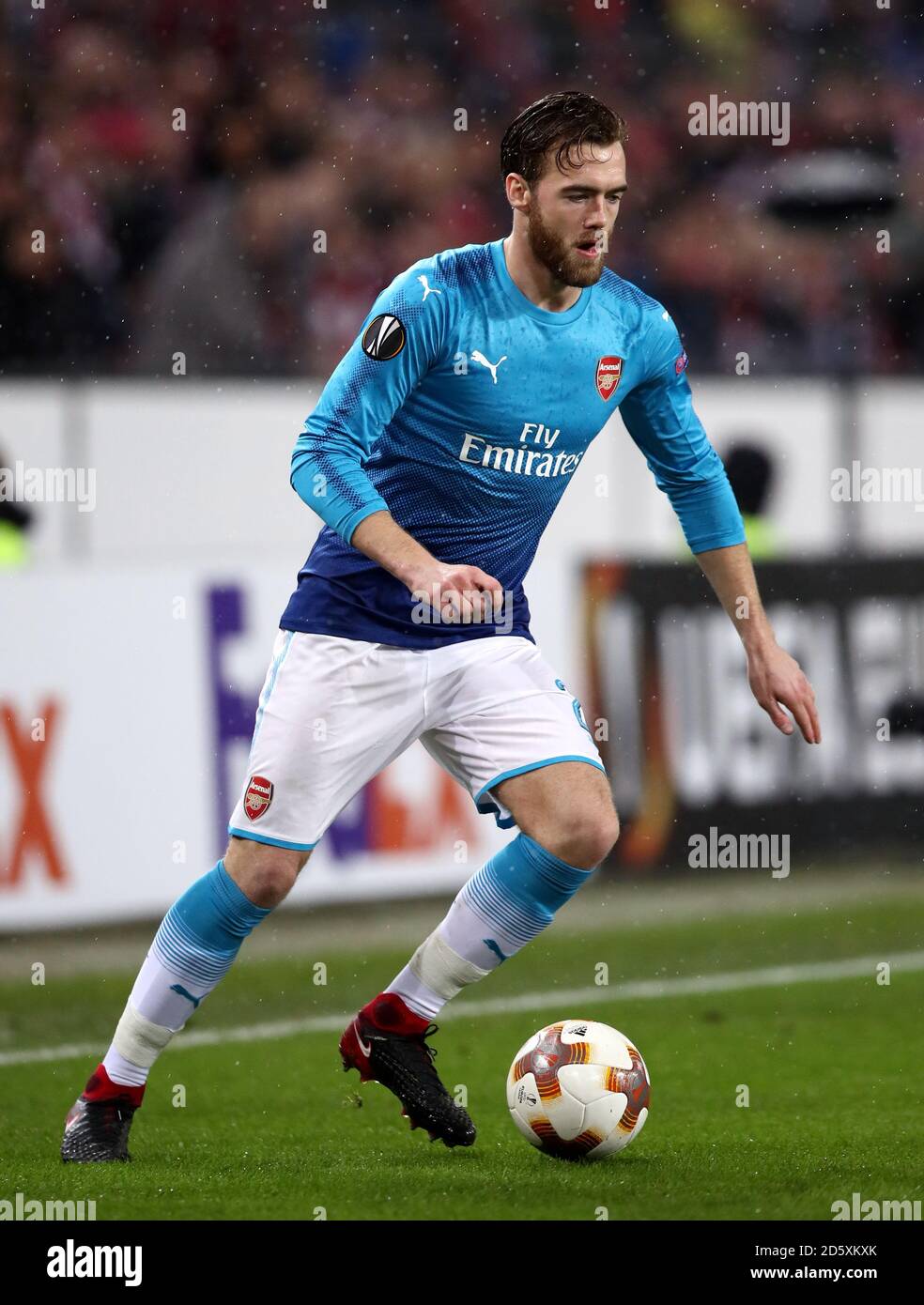 Arsenal's Calum Chambers Stock Photo