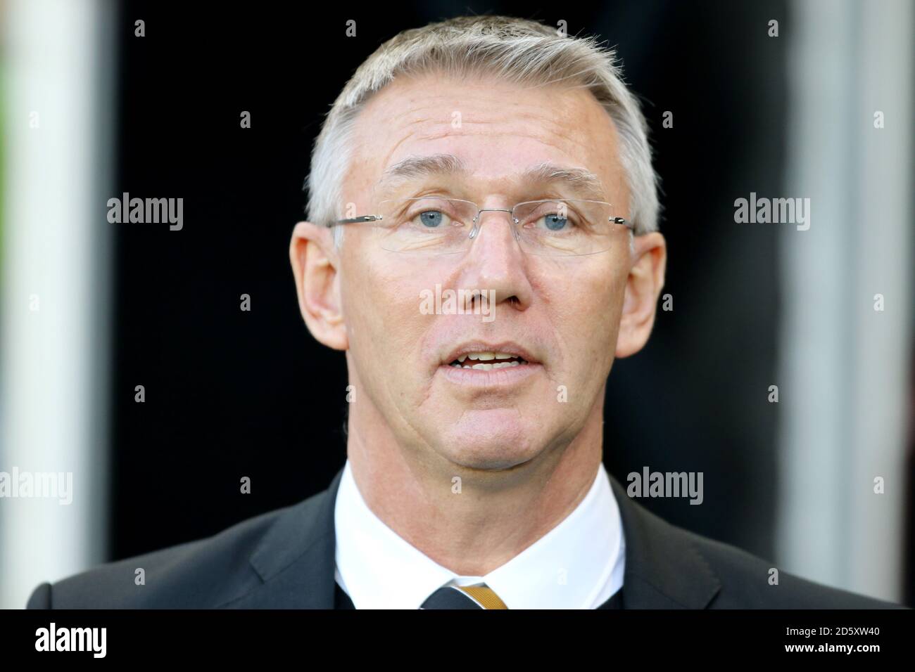 Hull City manager Nigel Adkins Stock Photo Alamy