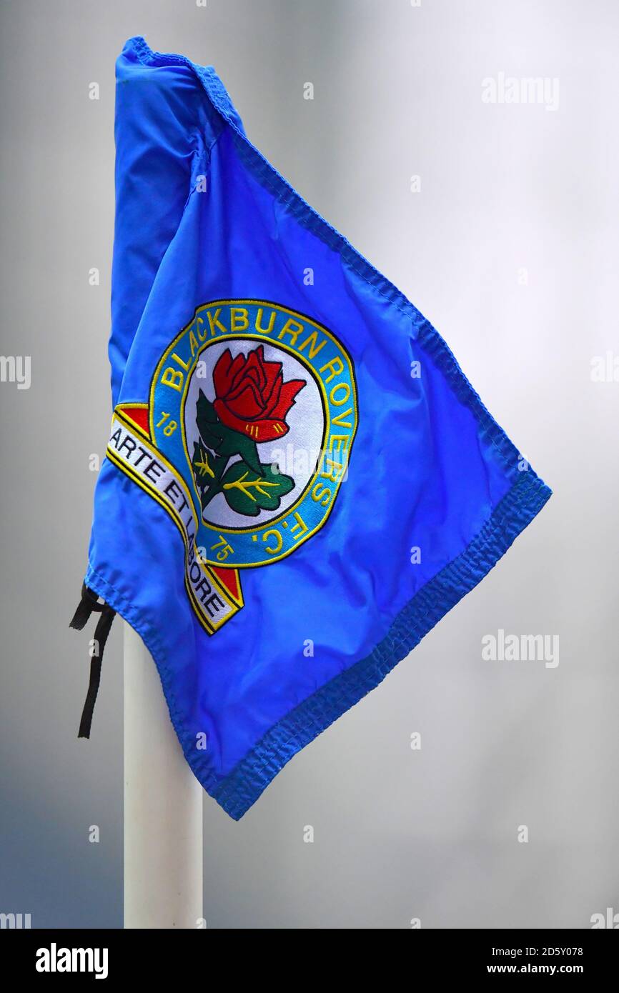 Blackburn rovers flag hires stock photography and images Alamy