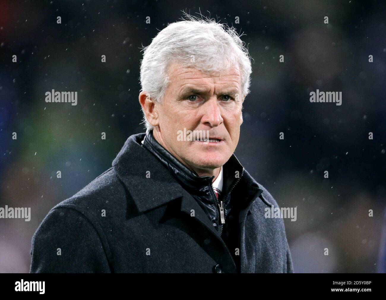 Stoke City manager Mark Hughes Stock Photo Alamy