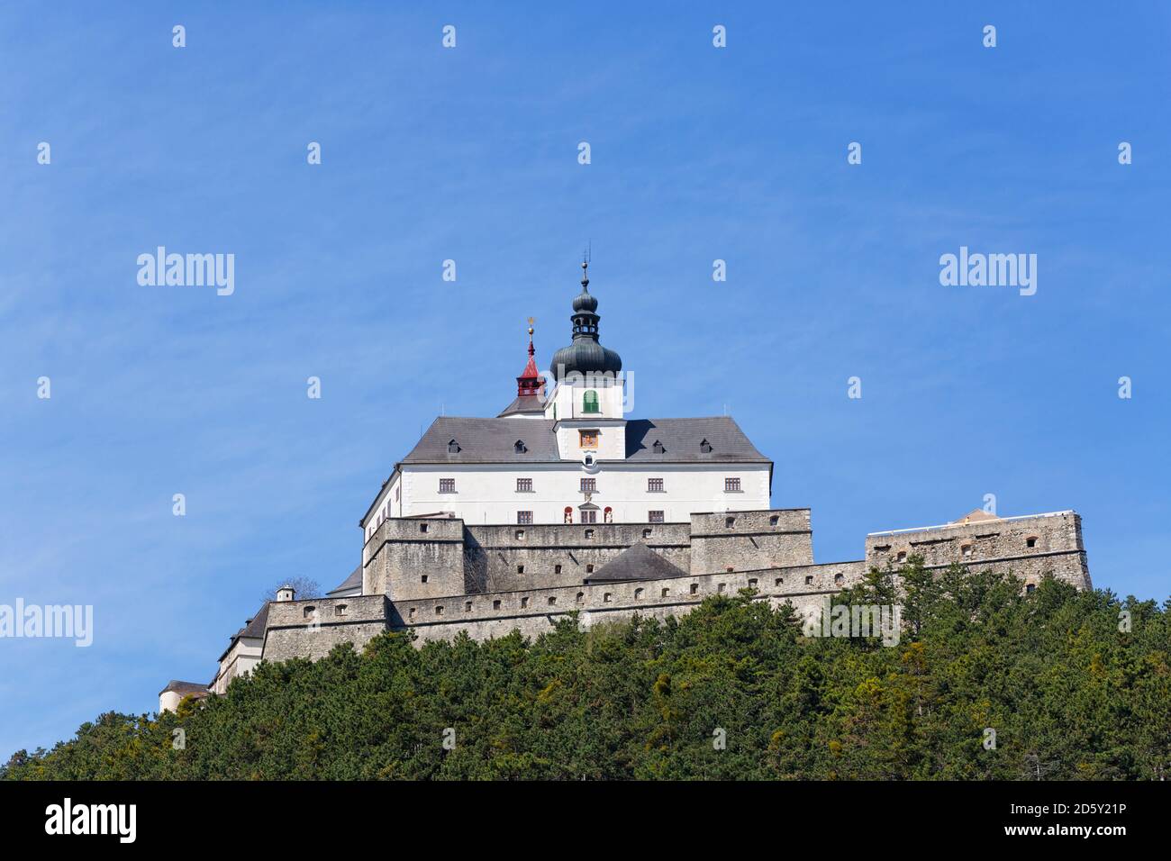 Austria, Burgenland, Forchtenstein Castle Stock Photo
