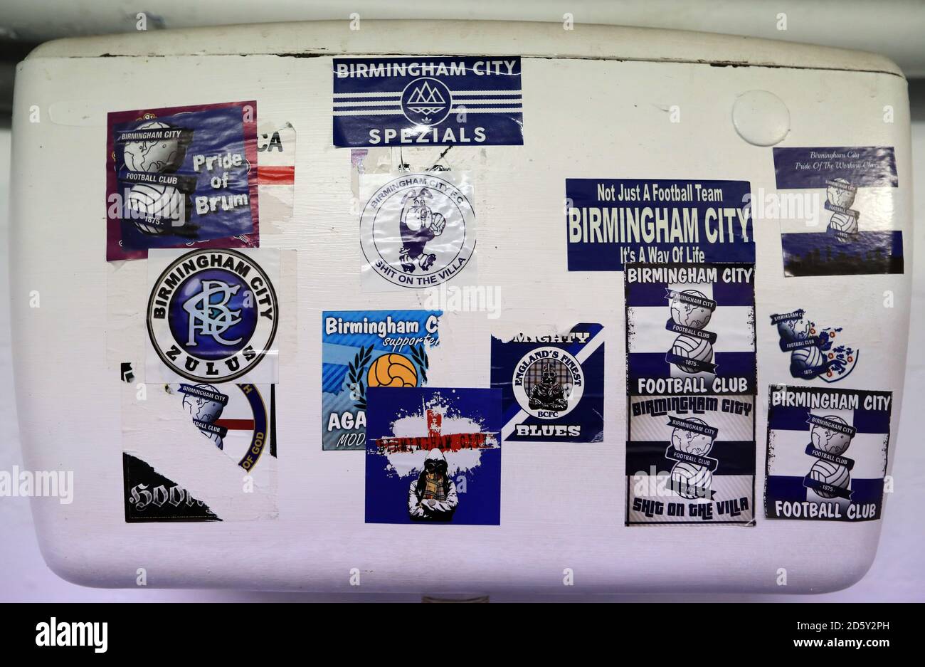 Birmingham City stickers Stock Photo Alamy
