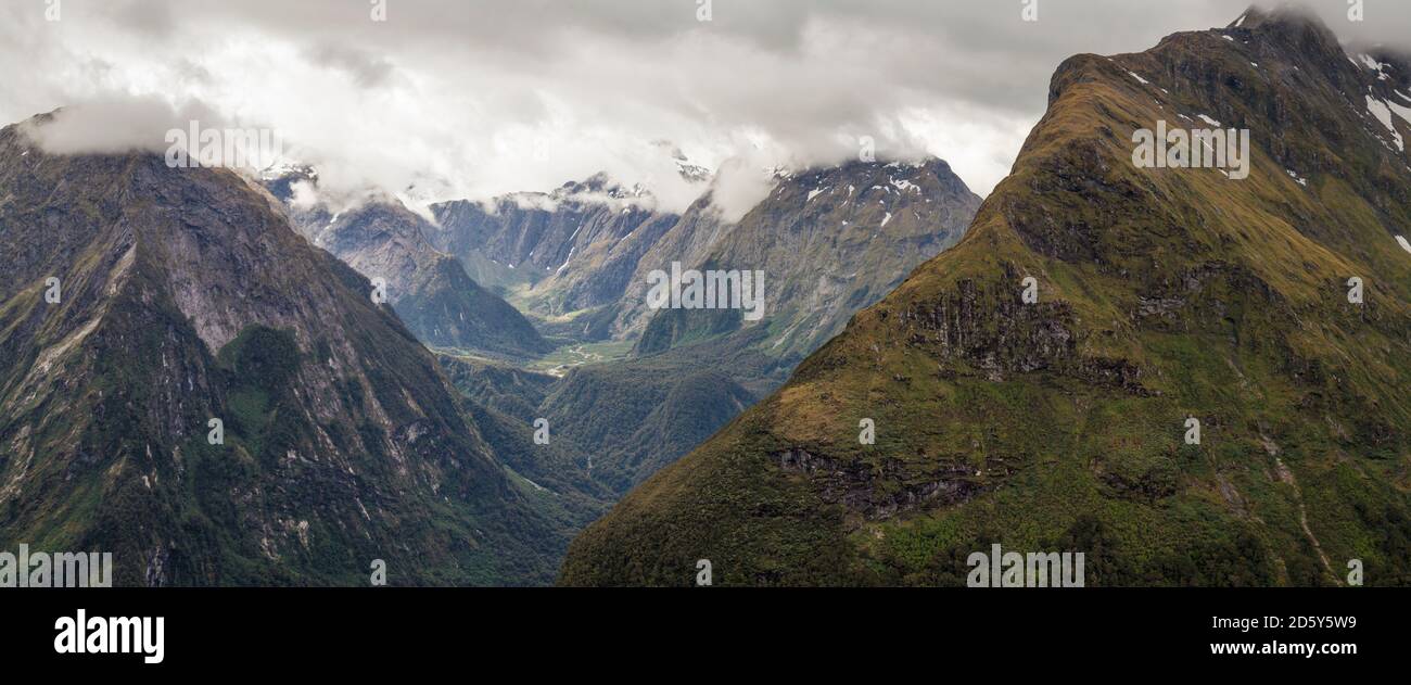New Zealand, South Island, Milford Track, Milford Sound, Mackinnon Pass