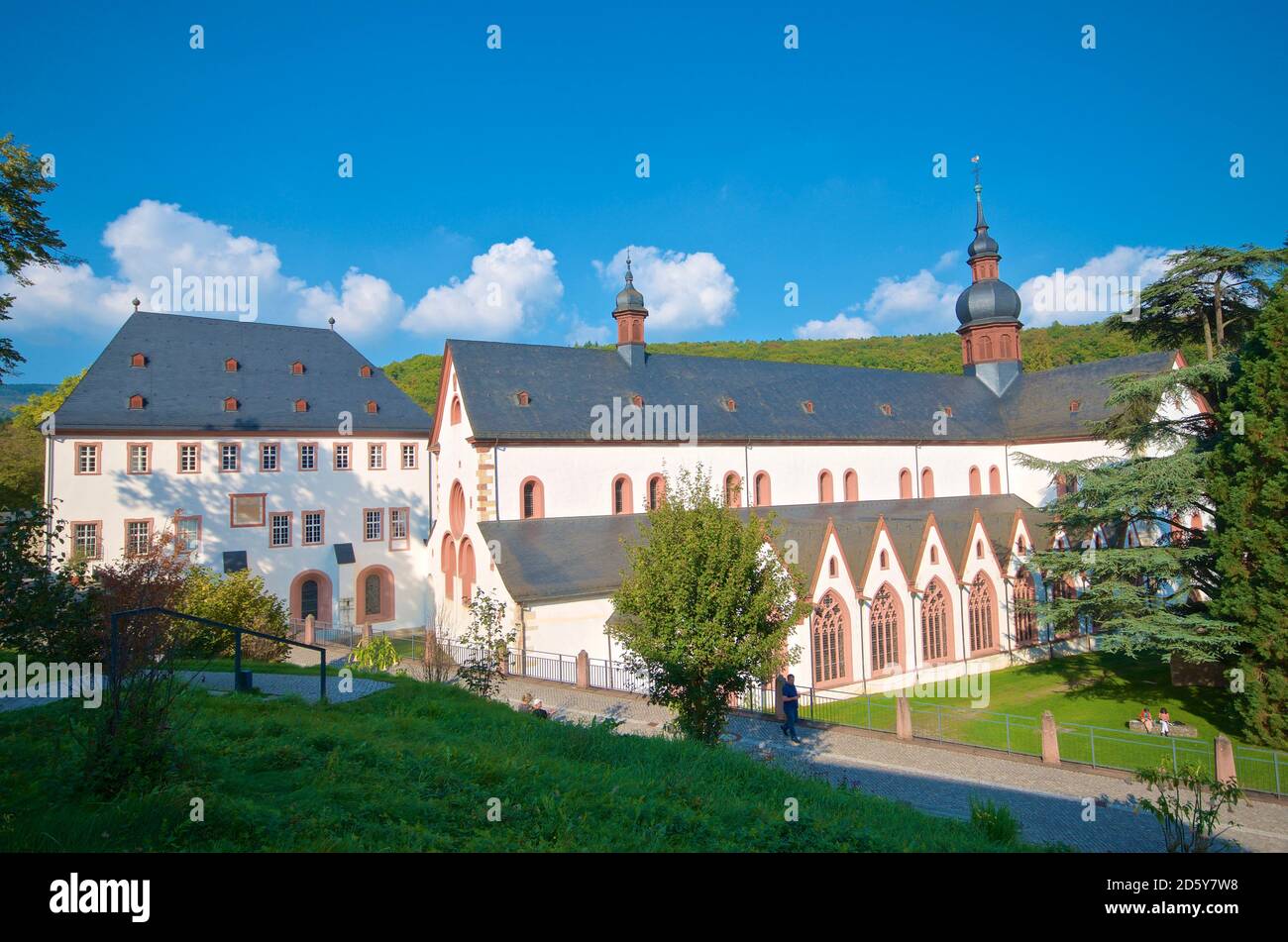 Germany, Hesse, Eltville, Eberbach Abbey Stock Photo