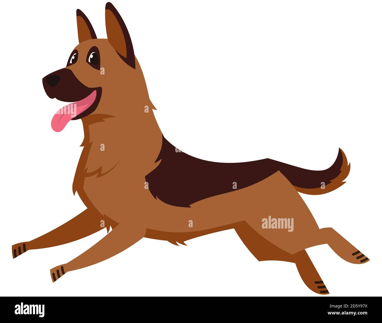 German shepherd cheap cartoon