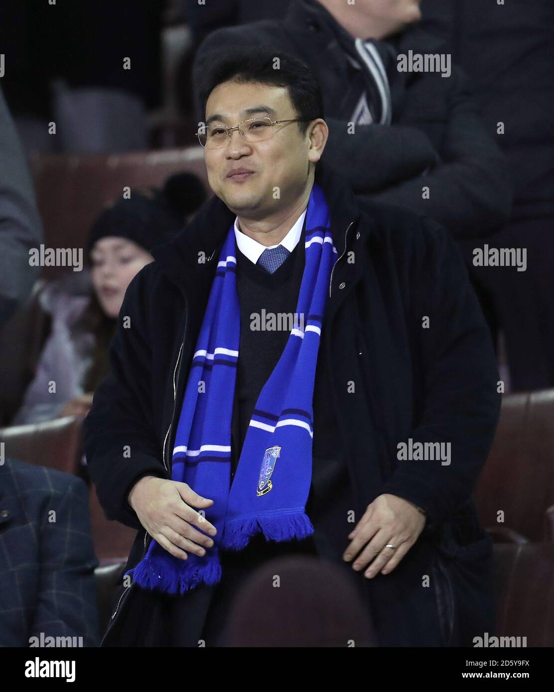 Sheffield Wednesday owner Dejphon Chansiri in the stands Stock Photo