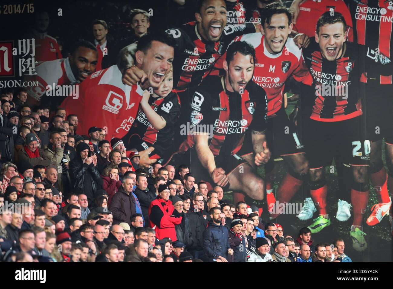Afc bournemouth fans make hires stock photography and images Alamy