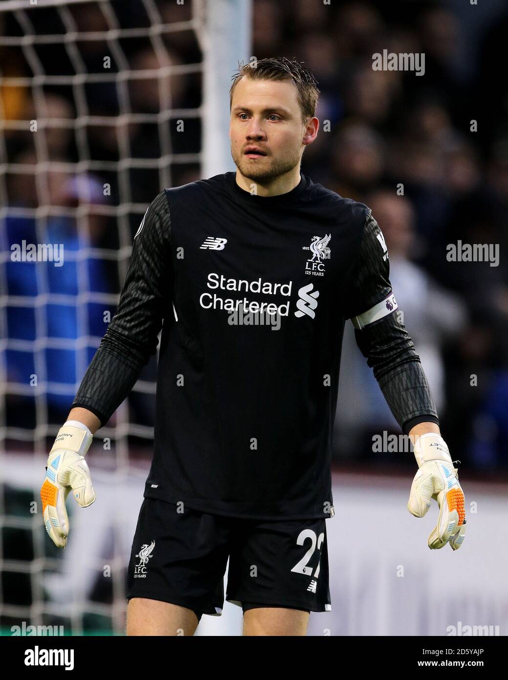 Liverpool goalkeeper Simon Mignolet Stock Photo - Alamy