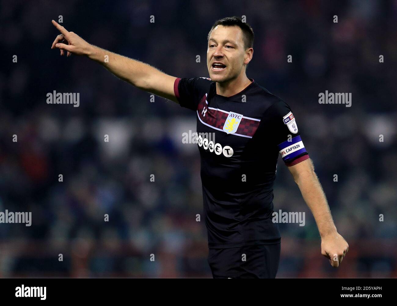 Aston Villa's John Terry Stock Photo