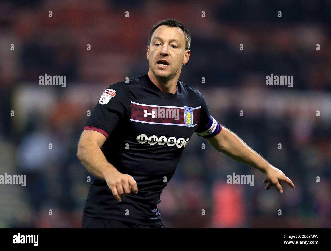 Aston Villa's John Terry Stock Photo