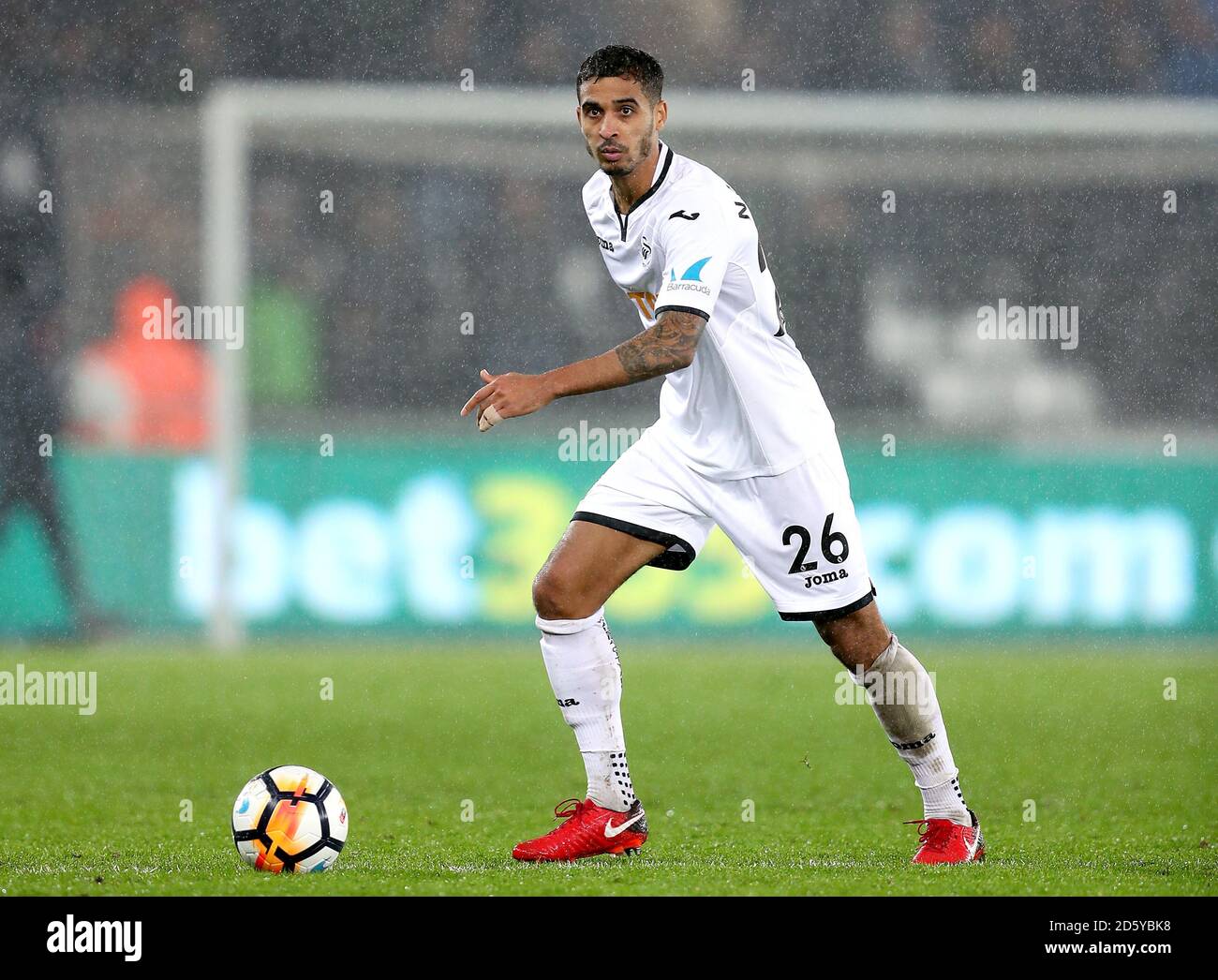 Swansea City's Kyle Naughton Stock Photo Alamy