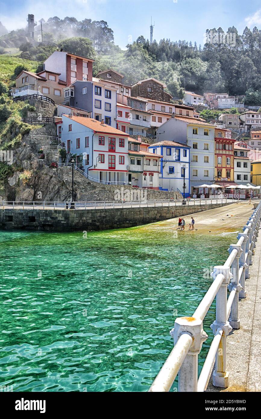 Spain, Asturias, Cudillero Stock Photo