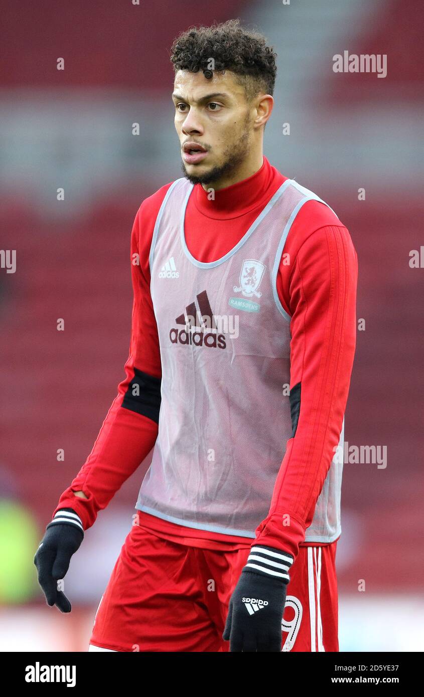 Middlesbrough's Rudy Gestede Stock Photo Alamy