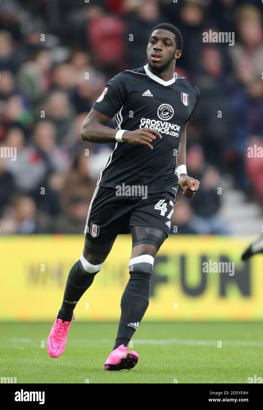 Fulham's Aboubakar Kamara Stock Photo - Alamy