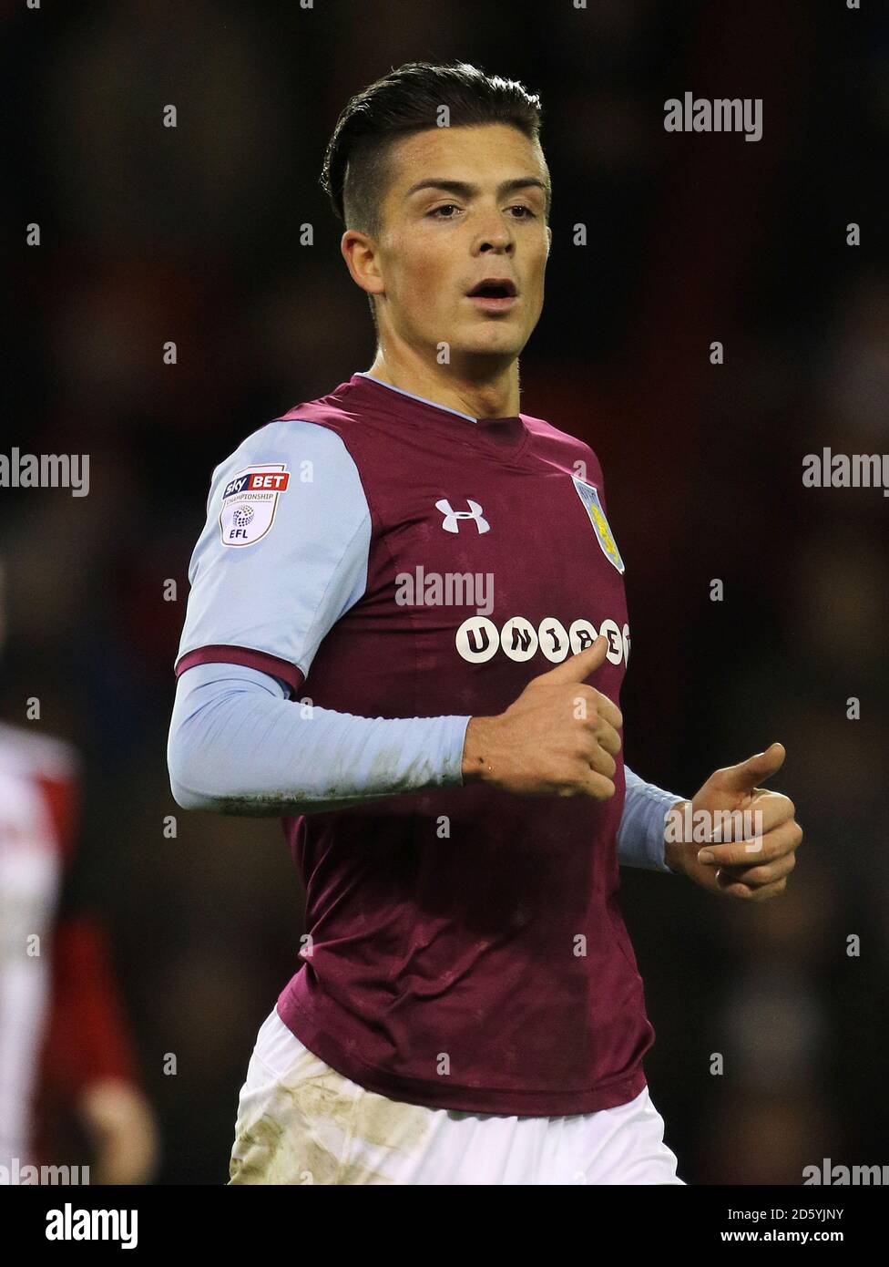 Aston Villa's Jack Grealish Stock Photo - Alamy