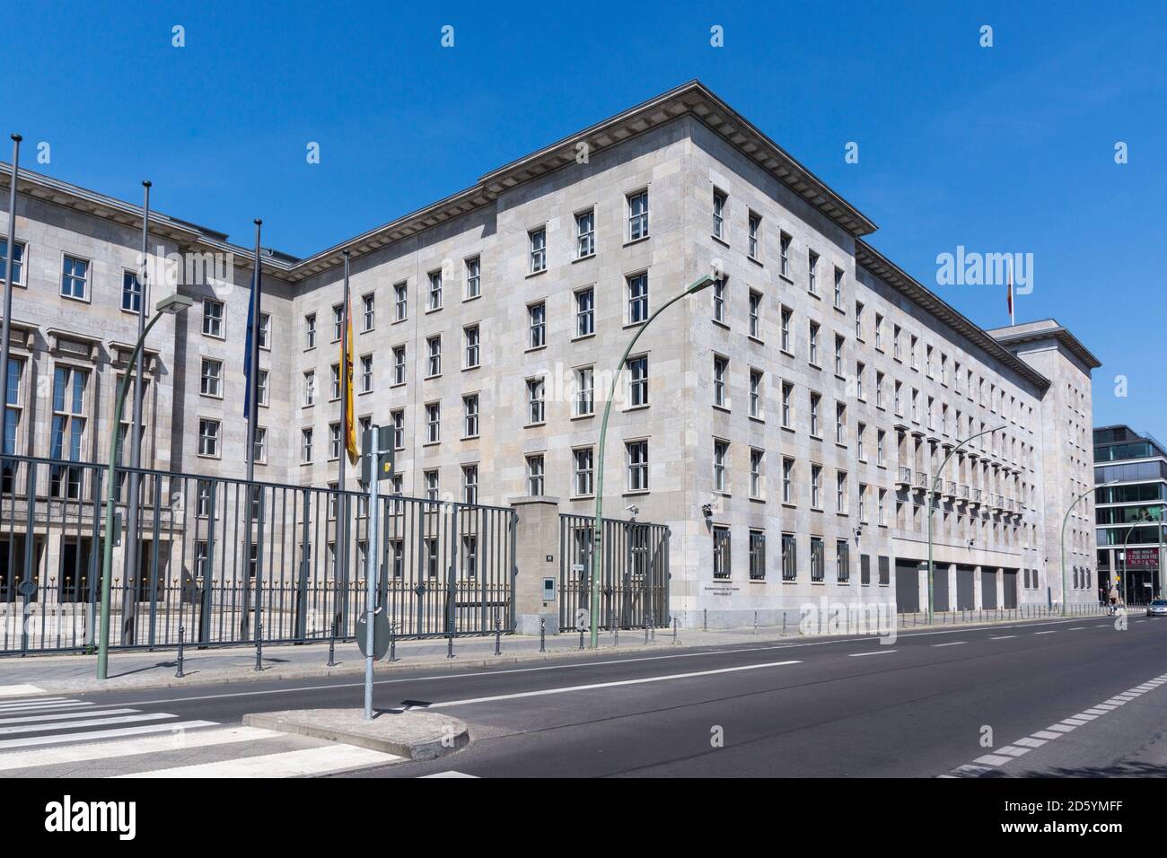 Germany, Berlin, view to ministry of finance at Wilhelmstrasse Stock Photo