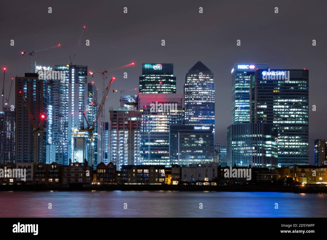 Canary wharf london history hi-res stock photography and images - Alamy