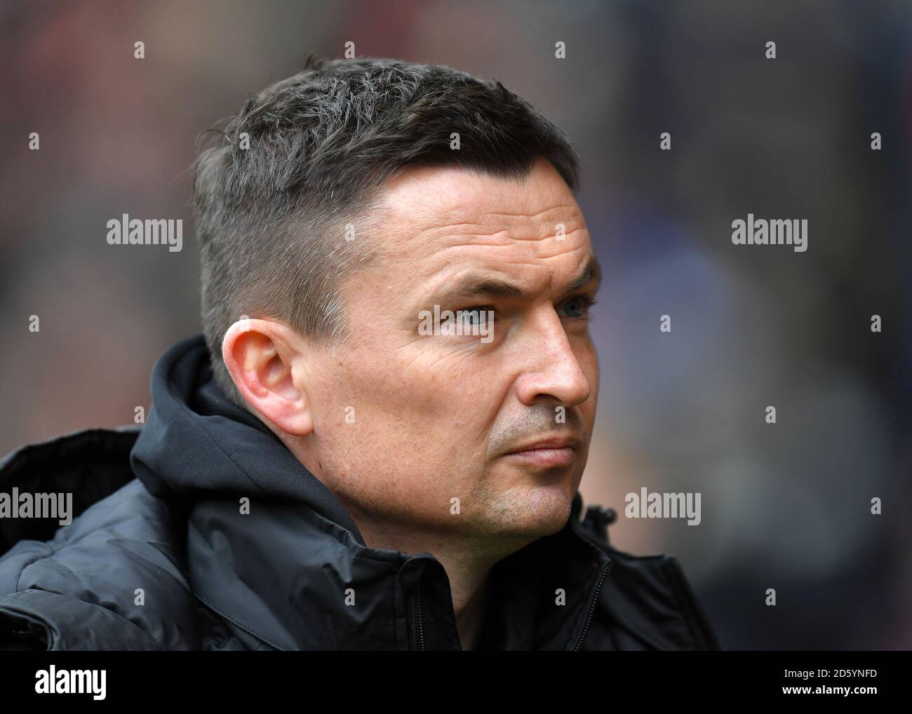 Leeds United manager Paul Heckingbottom Stock Photo Alamy