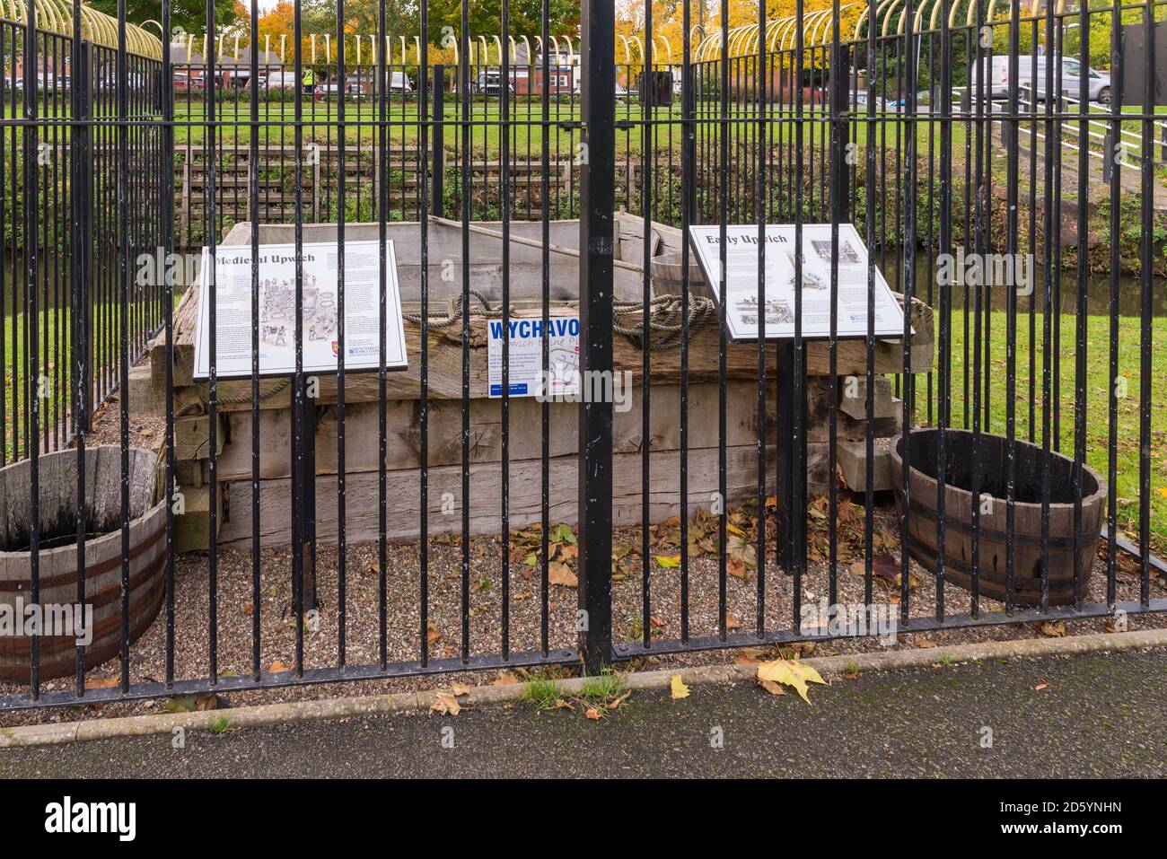 Vines Park in Droitwich Spa, Worcestershire, UK Stock Photo Alamy
