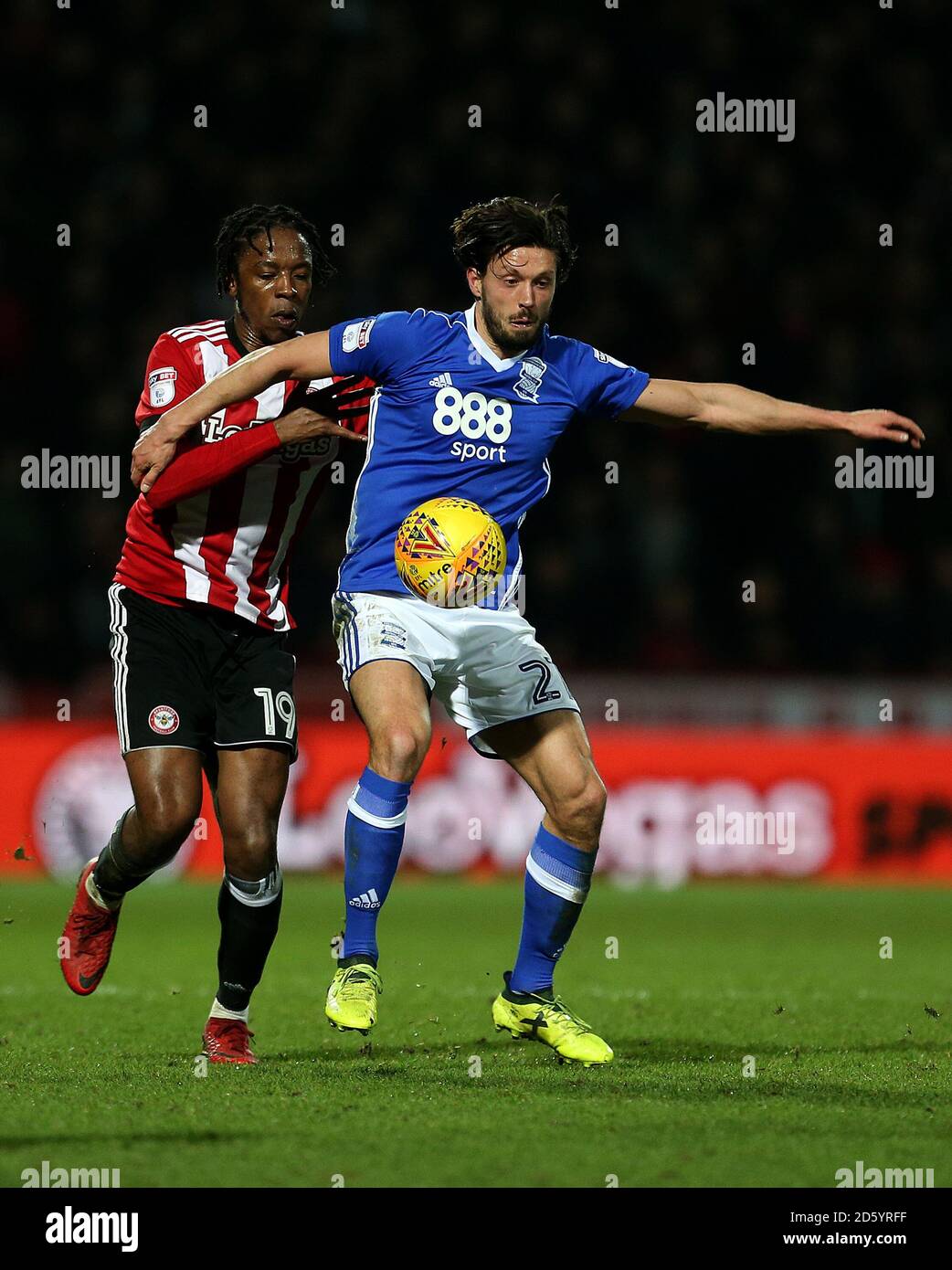 Birmingham City's Jason Lowe in action Stock Photo - Alamy