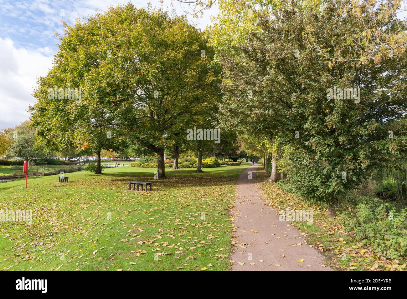 Vines Park in Droitwich Spa, Worcestershire, UK Stock Photo Alamy
